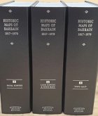 Historic Maps of Bahrain 1817-1970 3 Volumes Hardback Set