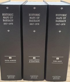 Historic Maps of Bahrain 1817-1970 3 Volumes Hardback Set