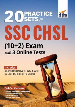 20 Practice Sets for SSC CHSL (10 + 2) Exam with 3 Online Tests - Disha Experts