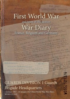Cover GUARDS DIVISION 1 Guards Brigade Headquarters