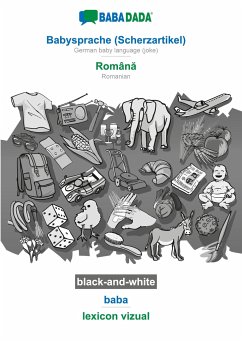 BABADADA black-and-white, Babysprache (Scherzartikel) - Român¿, baba - lexicon vizual - Babadada Gmbh