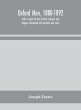 Oxford men, 1880-1892, with a record of... - Bild 1