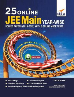 25 Online JEE Main Year-wise Solved Papers (2019 - 2012) with 5 Online Mock Tests 2nd Edition - Disha Experts