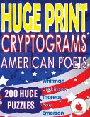 Huge Print Cryptograms - American Poets