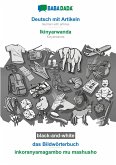 BABADADA black-and-white, Deutsch mit Artikeln - Ikinyarwanda, das Bildwörterbuch - inkoranyamagambo mu mashusho