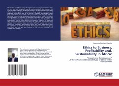 Ethics to Business, Profitability and, Sustainability in Africa: