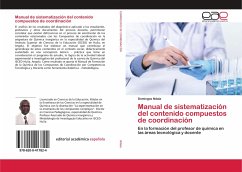 Manual de sistematización del contenido compuestos de coordinación - Ndala, Domingos