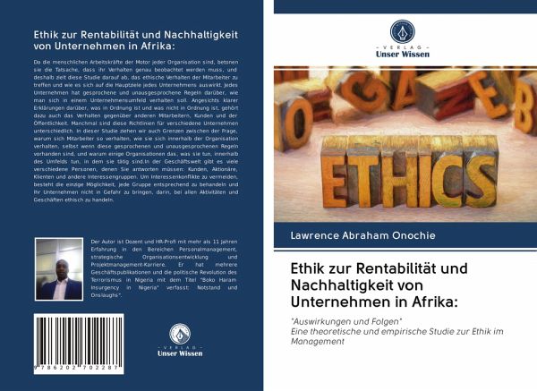 Ethik zur Rentabilität und Nachhaltigkeit von Unternehmen in Afrika: