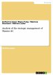 Analysis of the strategic management of... - Bild 1