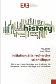 Initiation à la recherche scientifique Initiation à la recherche scientifique