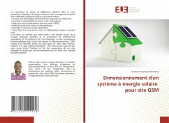 Dimensionnement d'un système à énergie solaire pour site GSM - Ouattara, Seydou Fouyassory