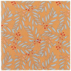 Cover Servietten, Zweige, Orange, FSC Mix