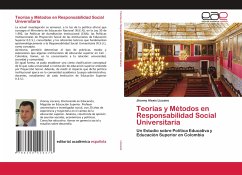 Teorías y Métodos en Responsabilidad Social Universitaria - Lizcano, Jhonny Alexis