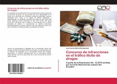 Concurso de infracciones en el tráfico ilícito de drogas - Mariño Bustamante, Juan Carlos