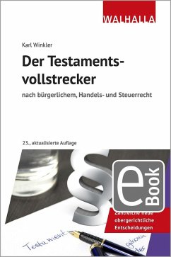 Der Testamentsvollstrecker (eBook, PDF) - Winkler, Karl