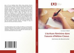 L'écriture féminine dans l'oeuvre d'Hélène Cixous - AYDINALP, Esra Basak