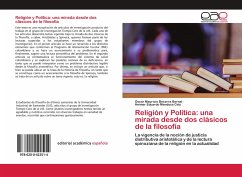 Religión y Política: una mirada desde dos clásicos de la filosofía - Becerra Bernal, Óscar Mauricio;Mendoza Cely, Heimar Eduardo
