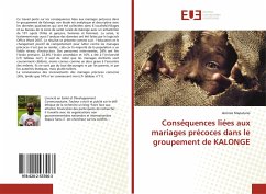 Conséquences liées aux mariages précoces dans le groupement de KALONGE - Mapatano, Jérémie