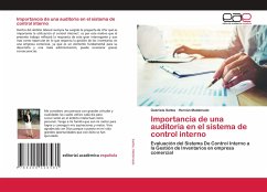 Importancia de una auditoria en el sistema de control interno - Saltos, Gabriela;Maldonado, Hernán