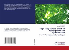 High temperature effect on higher plants and cyanobacteria