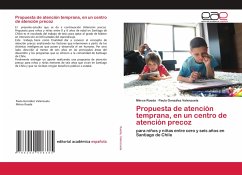 Propuesta de atención temprana, en un centro de atención precoz - Rueda, Mèrce;Valenzuela, Paula González