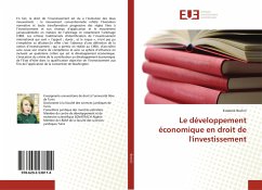 Le développement économique en droit de l'investissement - Bechiri, Estabrek