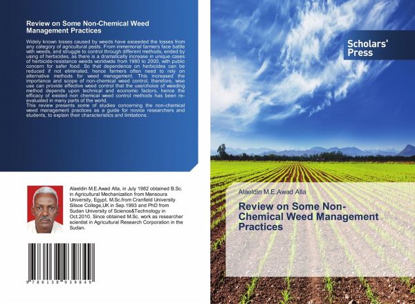 Review on Some Non-Chemical Weed Management Practices von Alaeldin M.E.Awad  Alla - Fachbuch - bücher.de