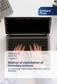 Method of exploitation of boundary science Method of exploitation of boundary science