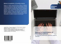 Method of exploitation of boundary science - Cho, JungChol;Pak, NamIl;U, YongSim