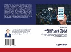 Automatic Data Mining Using Speech Signals - Jadhav, Jagannath;Sonavale, Amruta