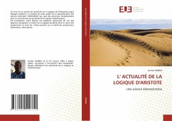 L' ACTUALITÉ DE LA LOGIQUE D'ARISTOTE - Diarra, Oumar