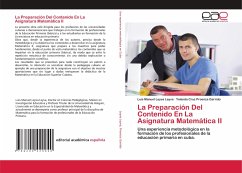 La Preparación Del Contenido En La Asignatura Matemática II - Leyva Leyva, Luis Manuel;Proenza Garrido, Yolanda Cruz
