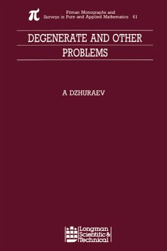 Cover Degenerate and Other Problems (eBook, ePUB)