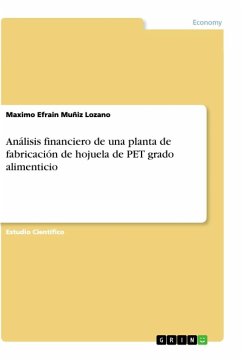 Análisis financiero de una planta de fabricación de hojuela de PET grado alimenticio - Muñiz Lozano, Maximo Efrain