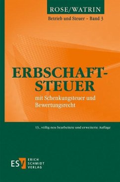 Erbschaftsteuer - Watrin, Christoph;Riegler, Fabian