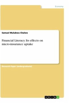 Financial Literacy. Its effects on micro-insurance uptake