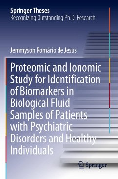 Proteomic and Ionomic Study for Identification of Biomarkers in Biological Fluid Samples of Patients with Psychiatric Disorders and Healthy Individuals - de Jesus, Jemmyson Romário