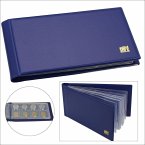 Münzalbum Pocket, Farbe blau Münzalbum Pocket, Farbe blau