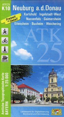 Cover ATK25-K10 Neuburg a.d.Donau (Amtliche Topographische Karte 1:25000)