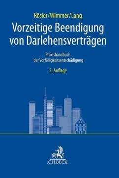 Cover Vorzeitige Beendigung von Darlehensverträgen
