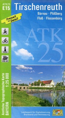 Cover ATK25-E15 Tirschenreuth (Amtliche Topographische Karte 1:25000)