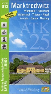 ATK25-D13 Marktredwitz (Amtliche Topographische Karte 1:25000)