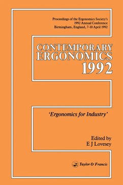 Contemporary Ergonomics (eBook, PDF)