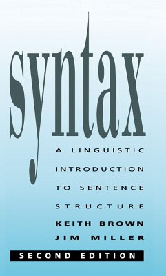Syntax (eBook, ePUB) - Brown, Keith; Miller, Jim