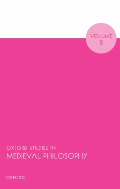 Oxford Studies in Medieval Philosophy Volume 8 (eBook, PDF)