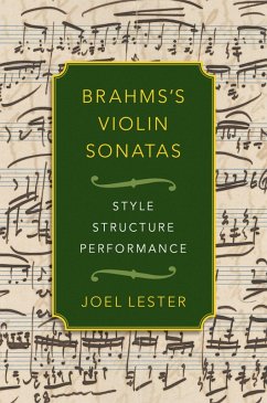 Cover Brahms's Violin Sonatas (eBook, PDF)