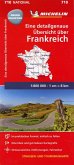 Michelin Frankreich Straßen- und Tourismuskarte 1:800.000 Michelin Frankreich Straßen- und Tourismuskarte 1:800.000