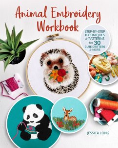 Animal Embroidery Workbook (eBook, ePUB) - Long, Jessica