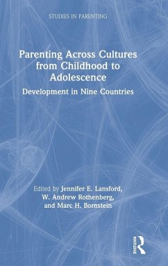 Cover Parenting Across Cultures from Childhood to Adolescence