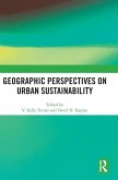 Geographic Perspectives on Urban Sustainability